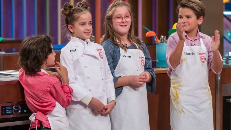 Aurora y Nicolás, la rivalidad más sana de MasterChef