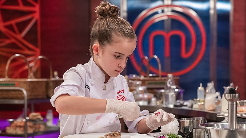 Así es Aurora, la disciplinada y ganadora más pequeña de MasterChef Junior