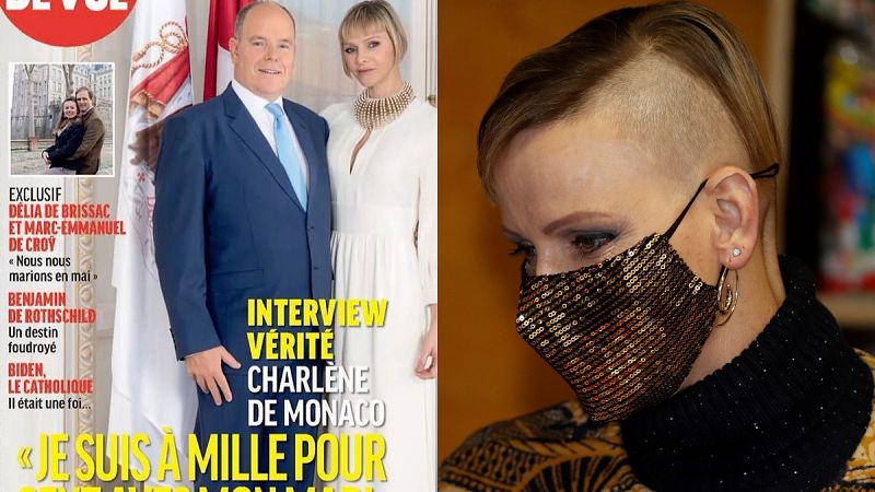 Charlène de Mónaco responde a las críticas por su atrevido corte de pelo y zanja los rumores sobre su matrimonio