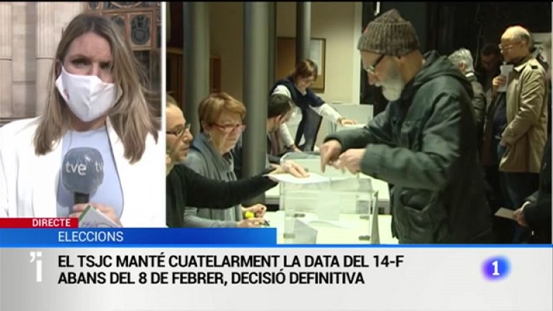 El TSJC manté provisionalment les eleccions catalanes del 14F