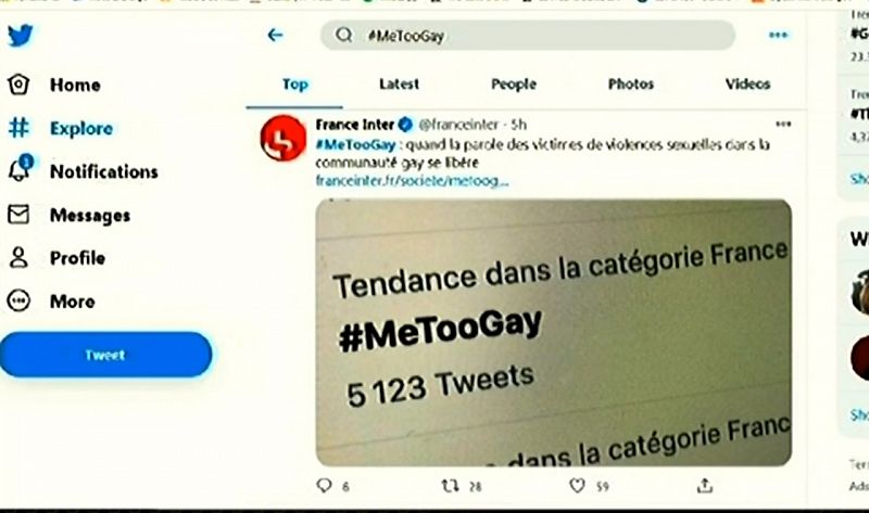Miles de personas denuncian abusos y violaciones mediante el movimiento #MeTooGay en Francia