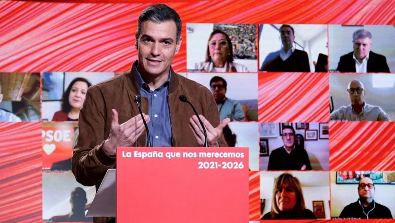 Sánchez reivindica la "izquierda realista" del PSOE frente a Podemos y respalda a Illa en Cataluña
