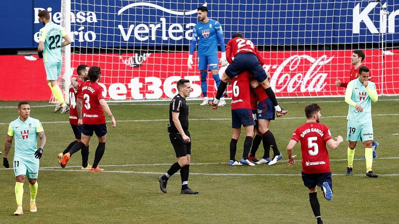 Osasuna gana tres meses después