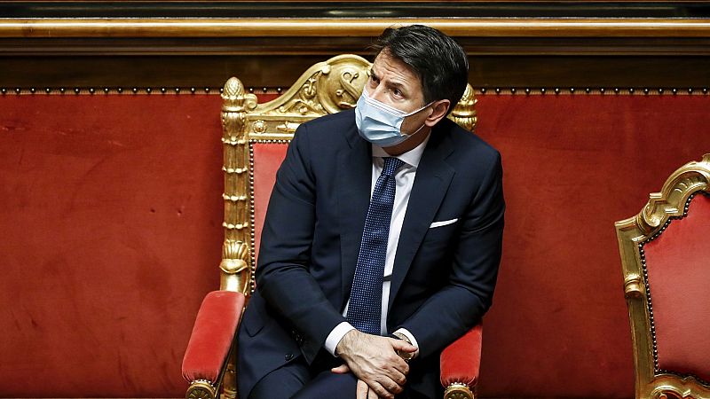 El primer ministro italiano dimitirá este martes ante la falta de apoyos parlamentarios