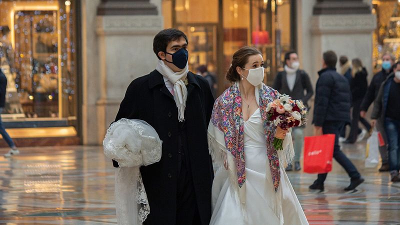 Las bodas cayeron más de un 60% en España en la primera mitad de 2020 por la pandemia