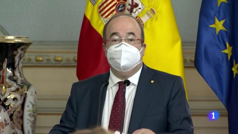 Iceta promet els seus càrrecs davant Felip VI a la Zarzuela