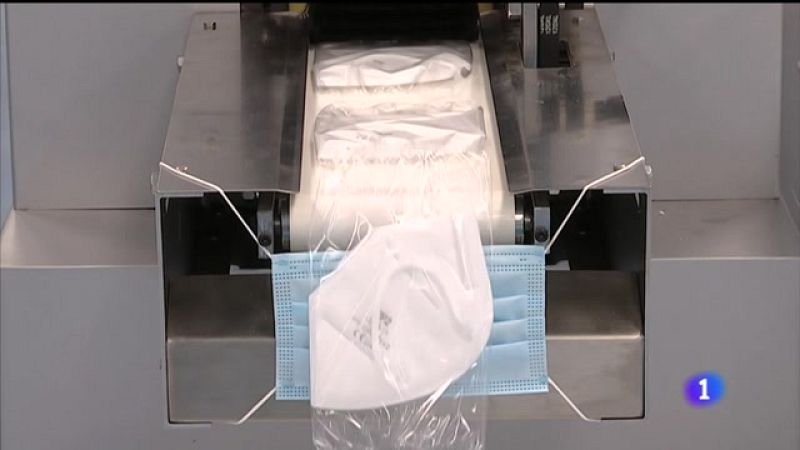 Unha empresa de Lugo produce cen mil máscaras ao día e vai aumentar o cadro de persoal pola elevada demanda