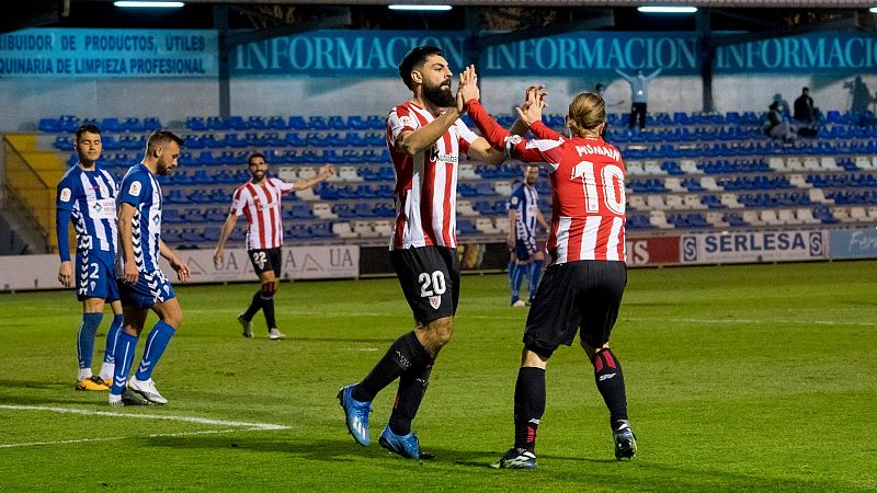 Athletic y Granada aplastan el sueño copero de Alcoyano y Navalcarnero