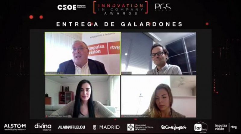 Immersia, de Impulsa Visión RTVE, premio a la startup más innovadora del sector audiovisual