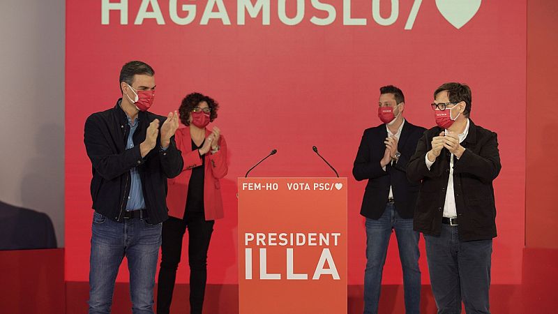 Sánchez critica el "todos contra Illa" y llama a "pasar página" de la "decadencia" independentista