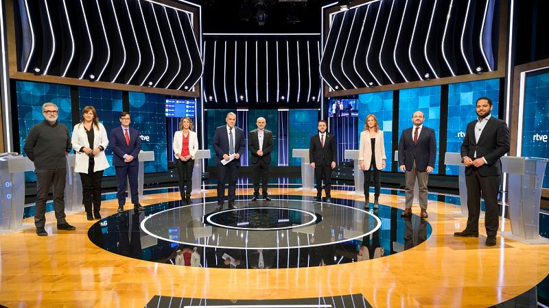 El 'procés' calienta un debate en el que ERC descarta un tripartito con Illa