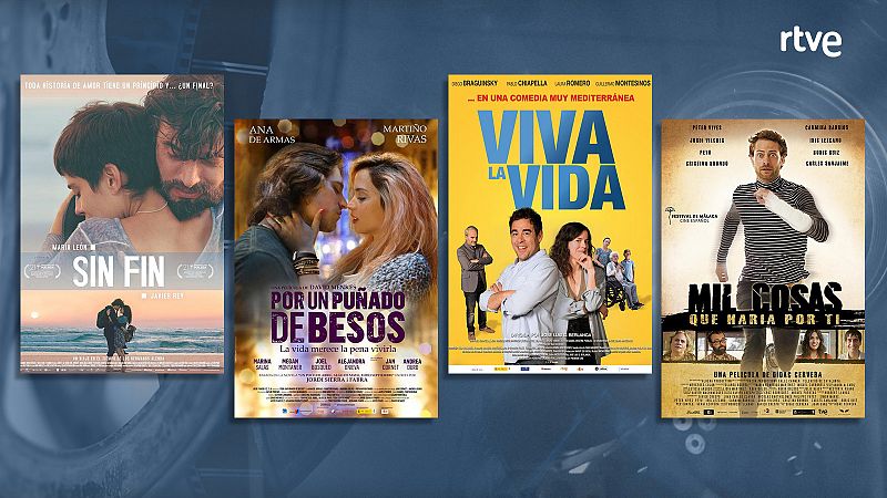 'Somos cine' dedica febrero al amor con el estreno de 'Sin fin', 'Mil cosas que haría por ti' y 'Por un puñado de besos'