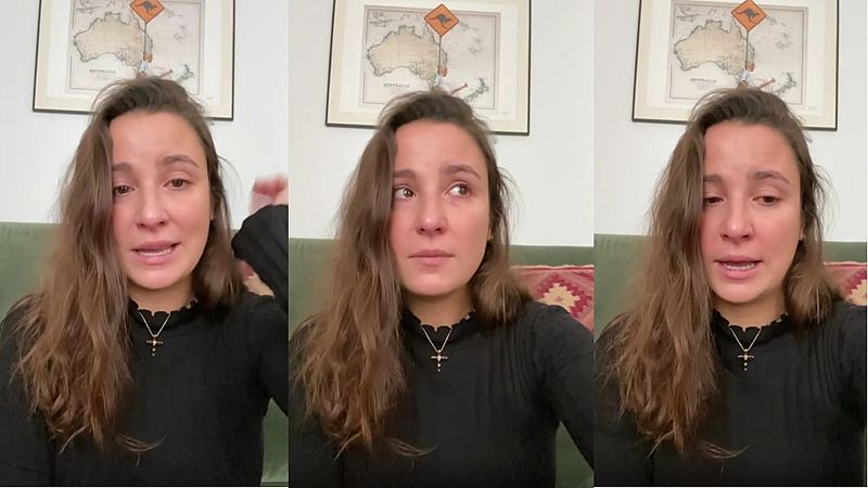 Marta Pombo rompe a llorar al hablar de su separación