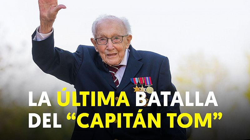 Muere el 'Capitán Tom', el centenario que recaudó millones para la lucha contra el coronavirus
