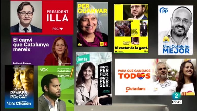 Patrycia Centeno analitza els cartells electorals del 14-F