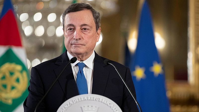 Mario Draghi, más cerca de superar la crisis política en Italia tras el apoyo de Salvini y el Movimiento 5 Estrellas