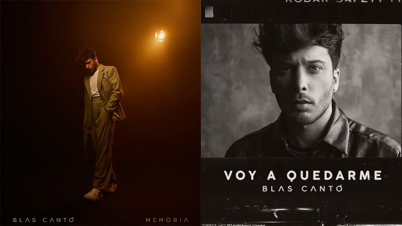 Blas Cantó estrena "Memoria" y "Voy a quedarme", sus canciones para Eurovisión 2021