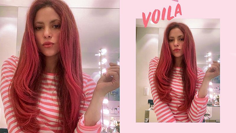 Shakira se reinventa: amanece con pelo rosa un año después de la Super Bowl