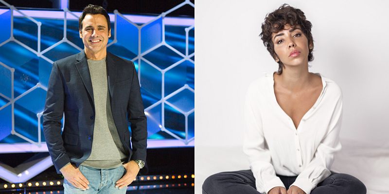 Ion Aramendi y Sandra Cervera, presentadores de 'The Dancer'