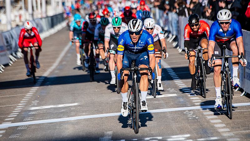Ballerini gana al sprint la primera etapa de la Provenza y remata el trabajo de Alaphilippe