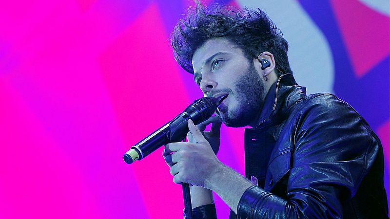 Blas Cantó: ""Voy a quedarme" la compuse en el momento más difícil de mi vida"