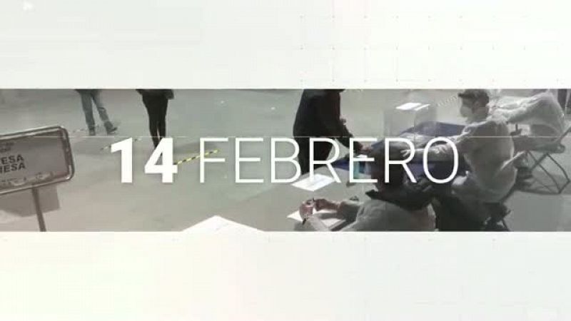 Elecciones catalanas en RTVE: "14 de febrero, Cataluña decide"