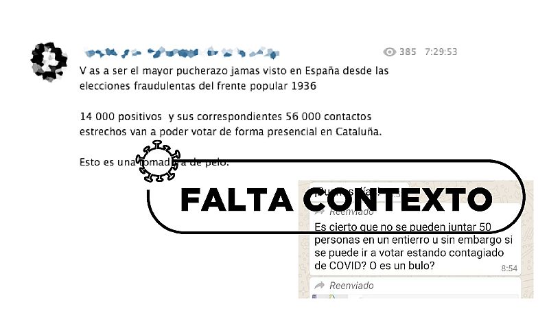 S, en Catalua votarn personas con COVID-19, pero con protocolo sanitario