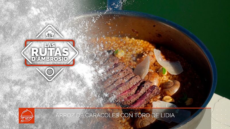 Receta de Arroz de caracoles con toro de lidia