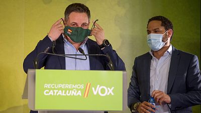 Vox promete una "oposici�n total" tras su entrada al Parlament: "Nada ser� igual en Catalu�a"