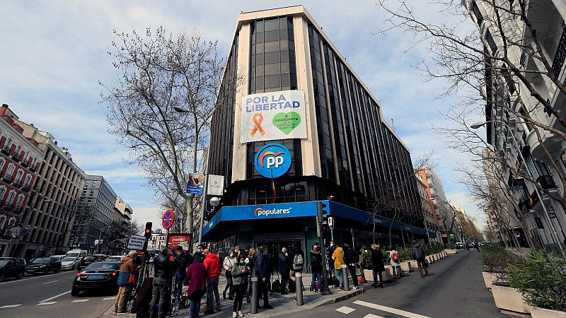 Casado anuncia que el PP dejar la sede de Gnova: "No debemos seguir en un edificio que se est investigando"