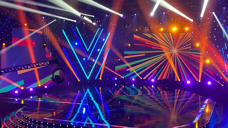 Así es el escenario de 'Destino Eurovisión' en el que Blas Cantó interpretará "Memoria" y "Voy a quedarme"