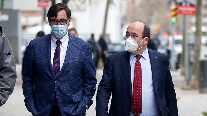 Illa termina una primera ronda de contactos para su investidura en su carrera con Aragonés para formar un Govern