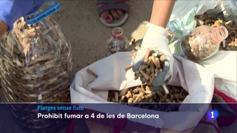 Barcelona prohibirà fumar en quatre platges durant l'estiu