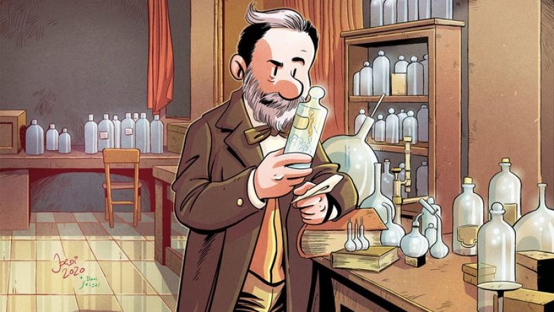 'Pasteur', el cómic que explica a los niños la historia de las vacunas y su funcionamiento