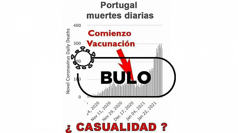 No hay pruebas de que las vacunas contra la Covid-19 causen un aumento de muertes en Portugal