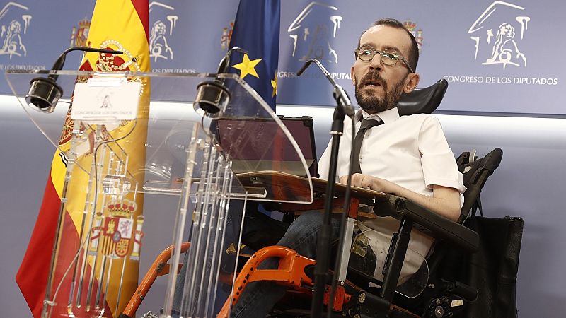 Echenique respalda las protestas en apoyo a Hasel y PP, Cs y Vox lo califican de irresponsable