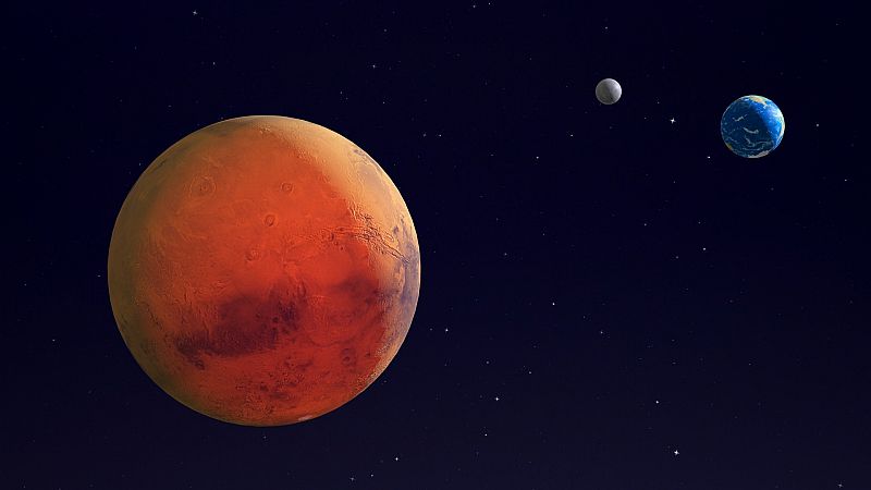 Pedro Duque viaja a Marte gracias a 'La Hora de la 1' y su realidad aumentada
