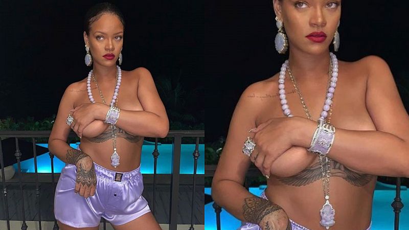 Rihanna envuelta en polémica por ofender a la comunidad hindú con su topless