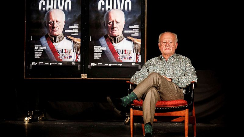 Juan Echanove presenta la obra teatral 'La fiesta del Chivo'