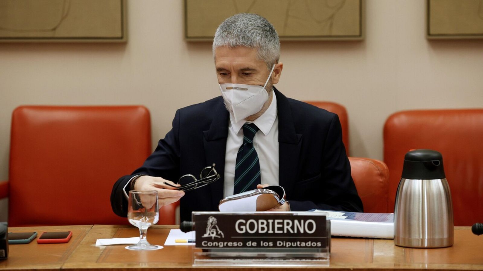 Grande-Marlaska defiende la labor de la Policía frente a "una minoría que hace uso de la violencia"  - Ver ahora