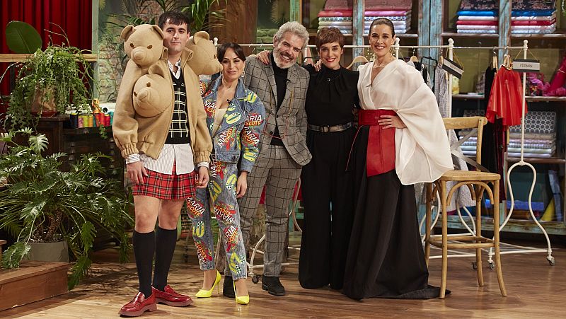 'Maestros de la costura' celebra su repesca con la visita de Bibiana Fernández y Anabel Alonso