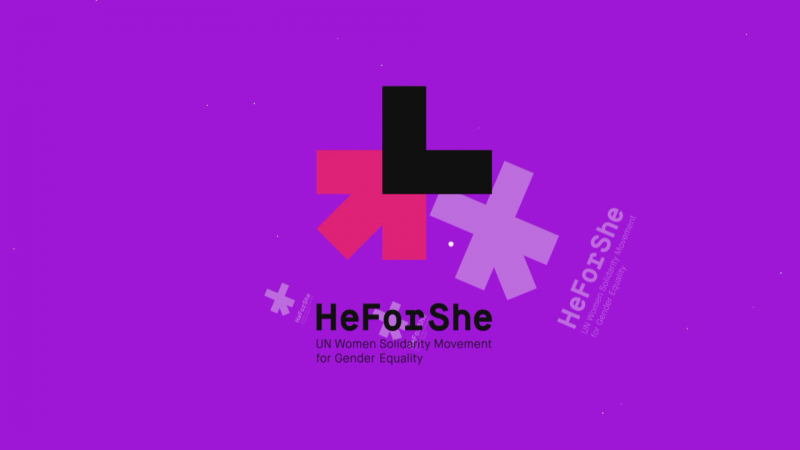 TVE difunde la campaña 'HeForShe' de ONU Mujeres para visibilizar el compromiso masculino con la igualdad