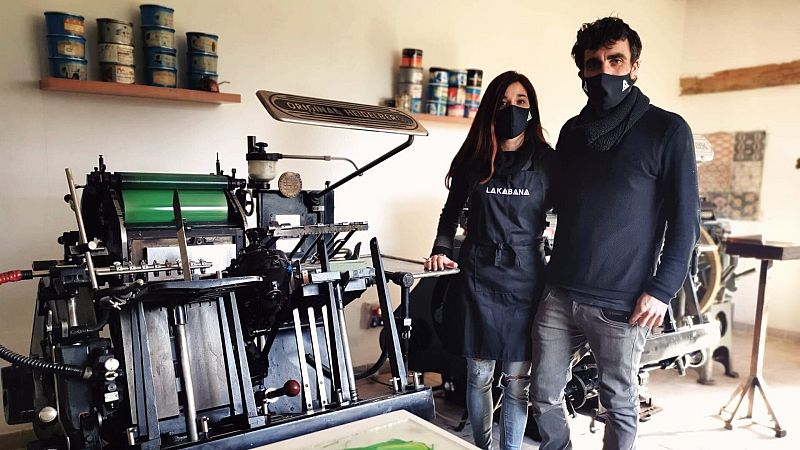 Una vieja imprenta en medio de la nada