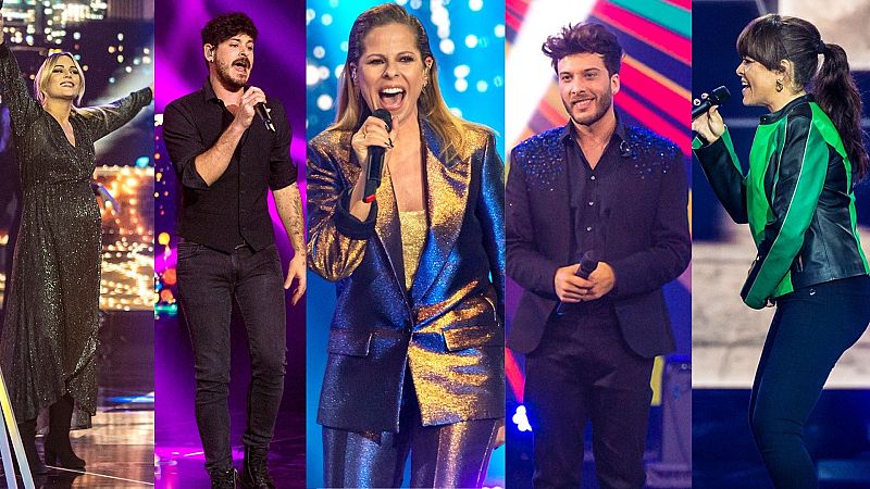 Blas Cantó, Edurne, Cepeda y Pastora Soler: todos los 'looks' de la gala musical