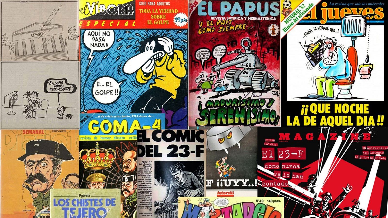 40 años del 23F en viñetas