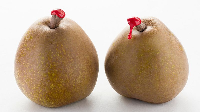 Peras con cera: ¿por qué llevan lacre rojo?