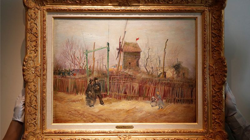 Un cuadro de Van Gogh que llevaba un siglo oculto sale a subasta