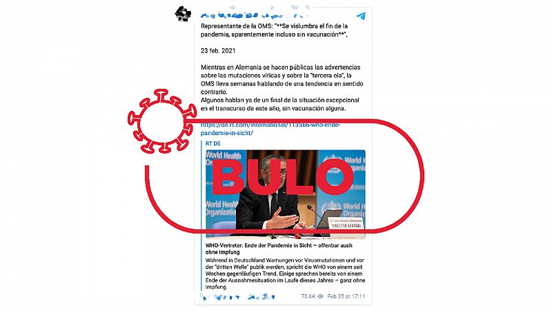 Sí, el director regional de la OMS es optimista sobre el fin de la pandemia, pero con vacunas