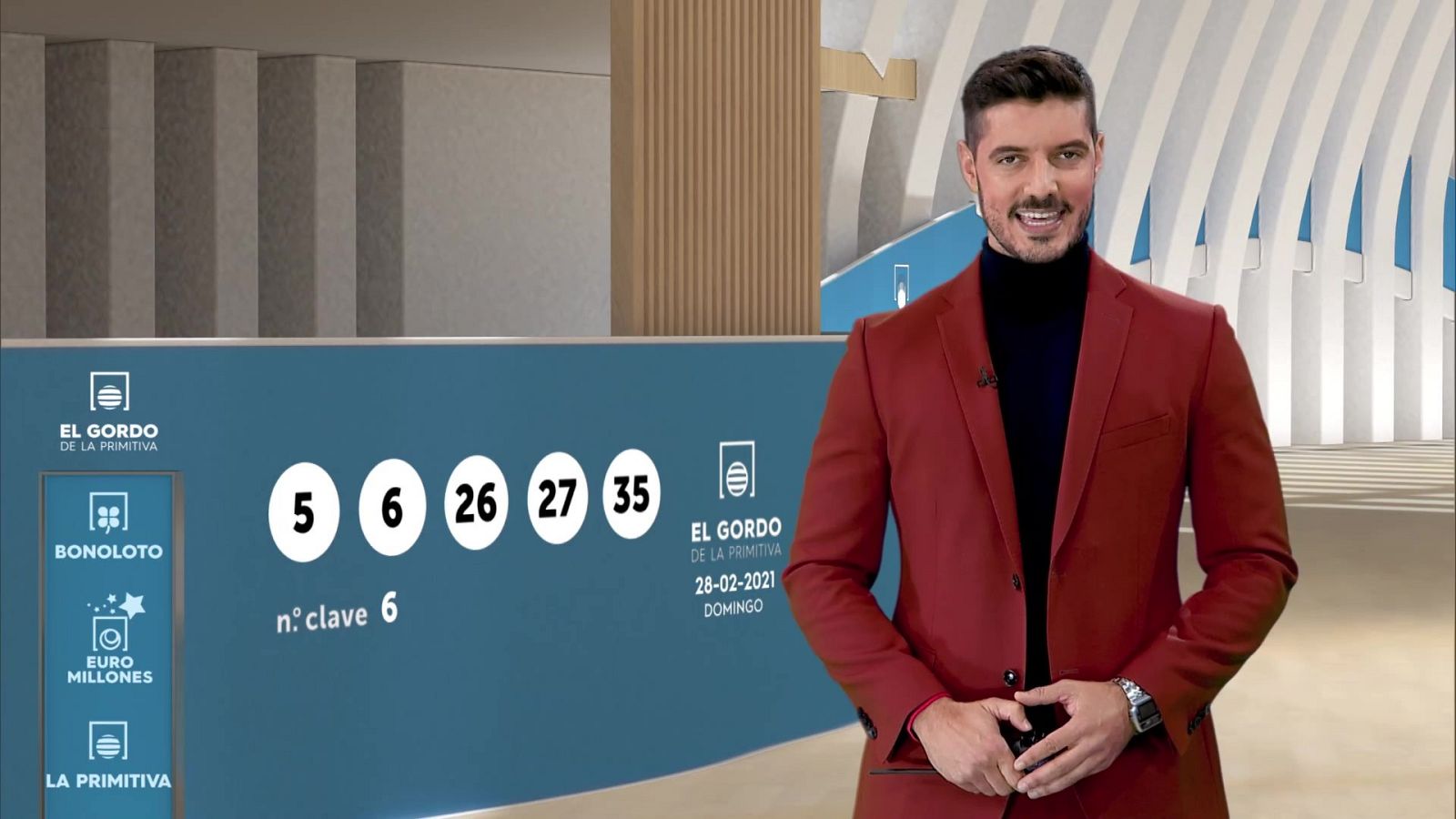 Sorteo de El Gordo de la Primitiva del 28/02/2021 - ver ahora