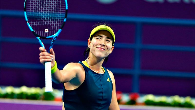 Muguruza debuta con una victoria difícil en Catar